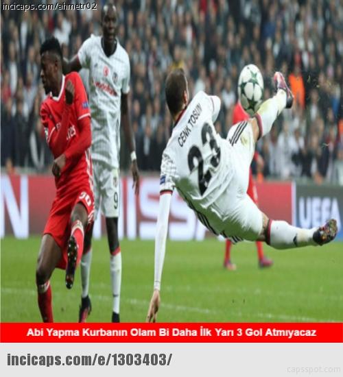 Beşiktaş-Benfica Maçından Sonra Capsler