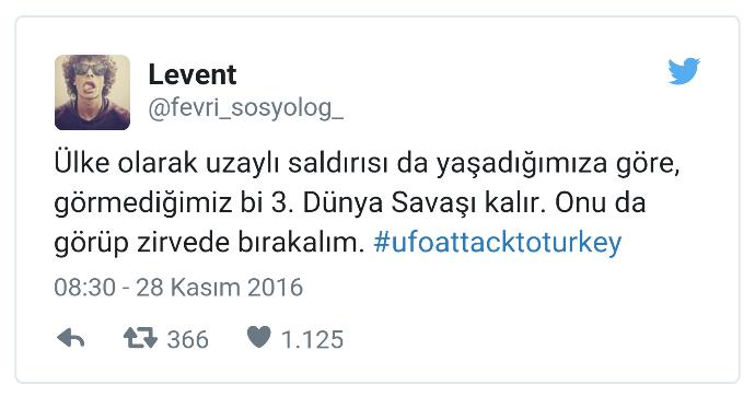 İstanbul'da Görülen Ufo Mizahşörlerin Diline Düştü Sosyal Medya Sallandı!