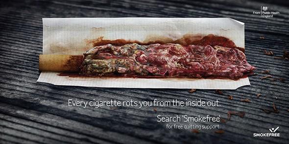 Sigarayı Bırakmanıza Yardımcı Olacak, Rahatsız Edici Reklamlar!