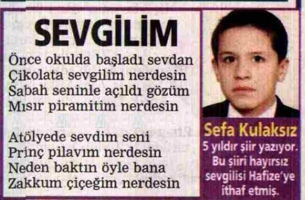 Nesilden Nesile Aktarılacak Şiirler