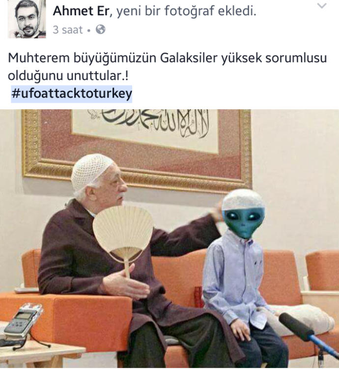 Ufolar Türkiye'ye Saldırınca, Sosyal Ağlar Coştu