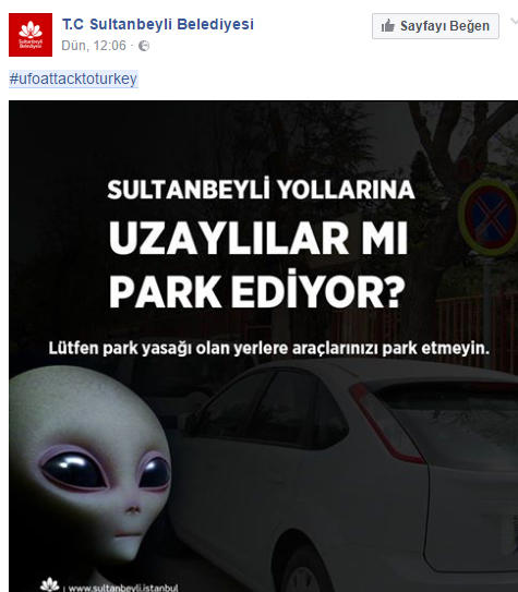 Ufolar Türkiye'ye Saldırınca, Sosyal Ağlar Coştu