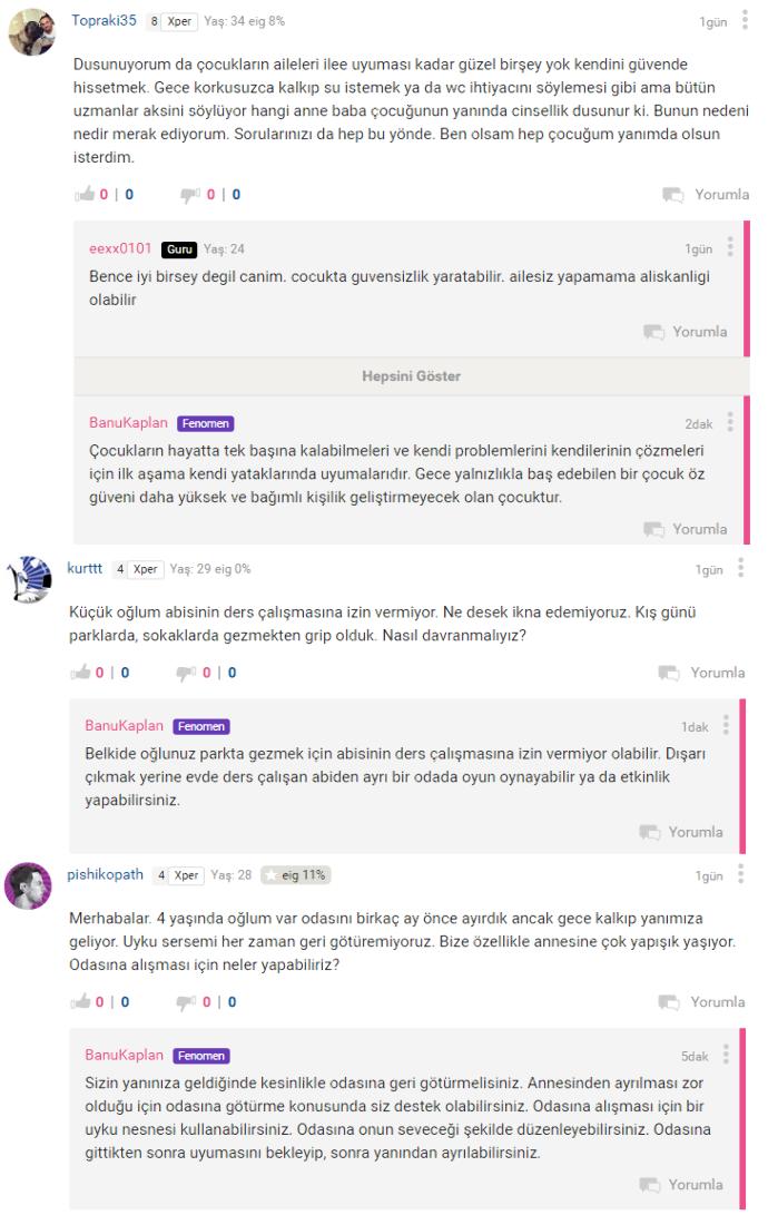 KizlarSoruyor'da Bugün Eğitim Uzmanı ve Aile Danışmanı Banu Kaplan Bizlerle Birlikte Oldu