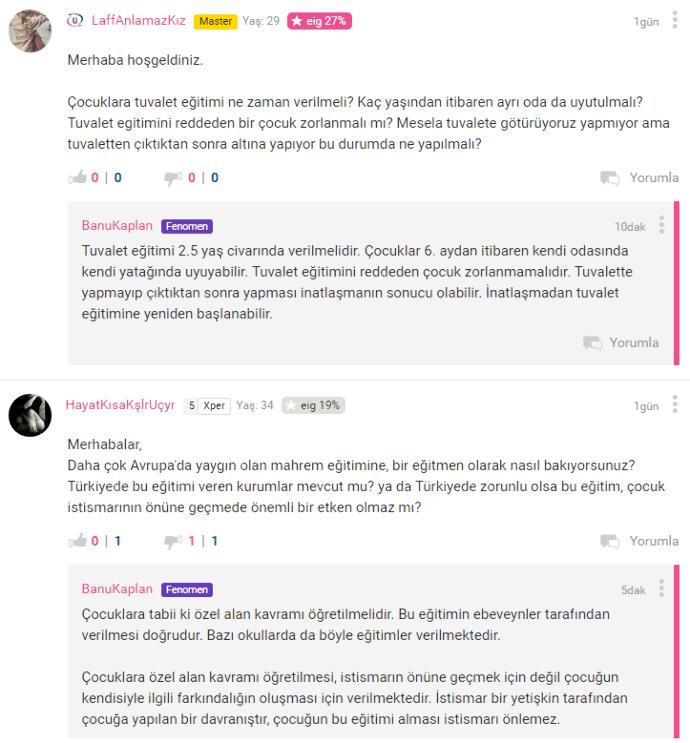 KizlarSoruyor'da Bugün Eğitim Uzmanı ve Aile Danışmanı Banu Kaplan Bizlerle Birlikte Oldu