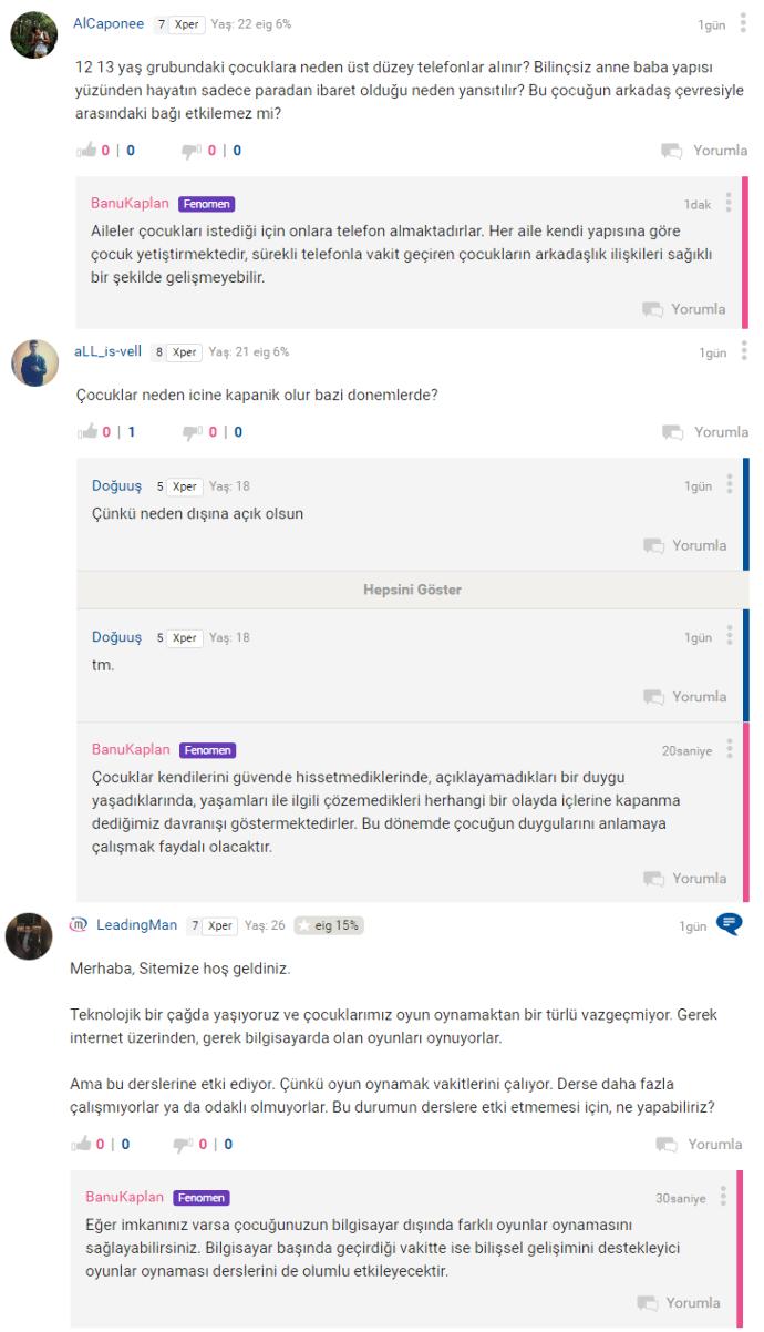KizlarSoruyor'da Bugün Eğitim Uzmanı ve Aile Danışmanı Banu Kaplan Bizlerle Birlikte Oldu