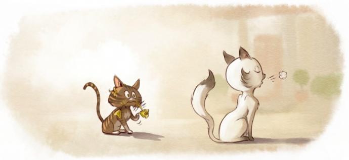 Aşk İlişkilerini Kedi Çizimleriyle Anlatan Eğlenceli ve Düşündürücü İllüstrasyon!
