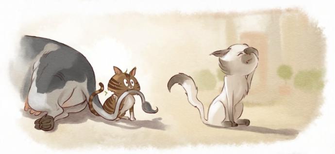 Aşk İlişkilerini Kedi Çizimleriyle Anlatan Eğlenceli ve Düşündürücü İllüstrasyon!