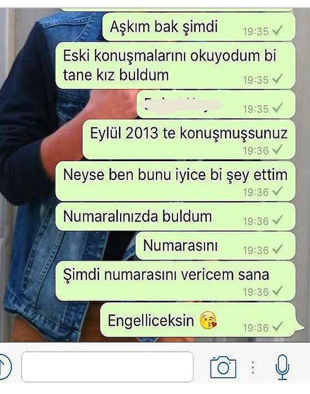 Kıskançlıkta Seviye Atlamış Paylaşımlar! Tamam Hiç Birimiz Kıskanç Değiliz ;)