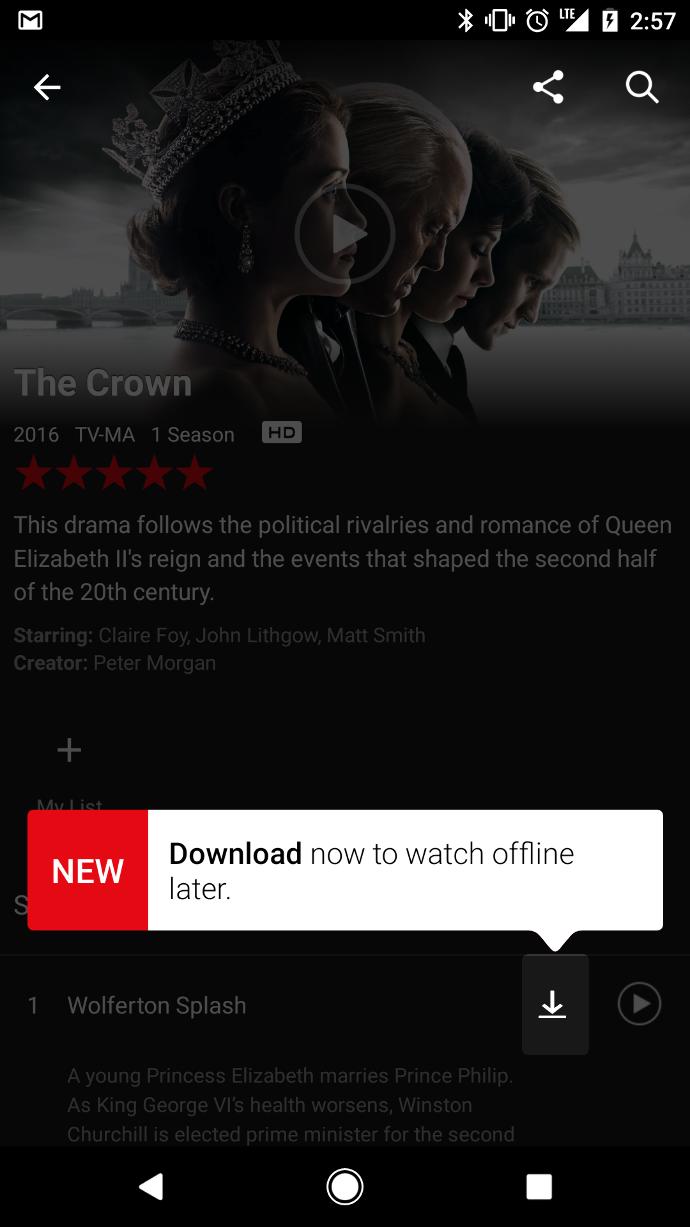 Artık Netflix'te Çevrimdışıyken de Dizi ve Film İzleyebileceksiniz