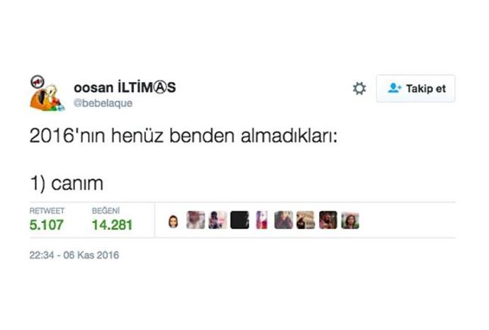 Biri 2016 mı Dedi? Bazılarımız 2016'yı Hiç İyi Geçirmedik