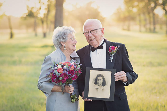 70 Yıl Geç Çekilen Düğün Fotoğrafları