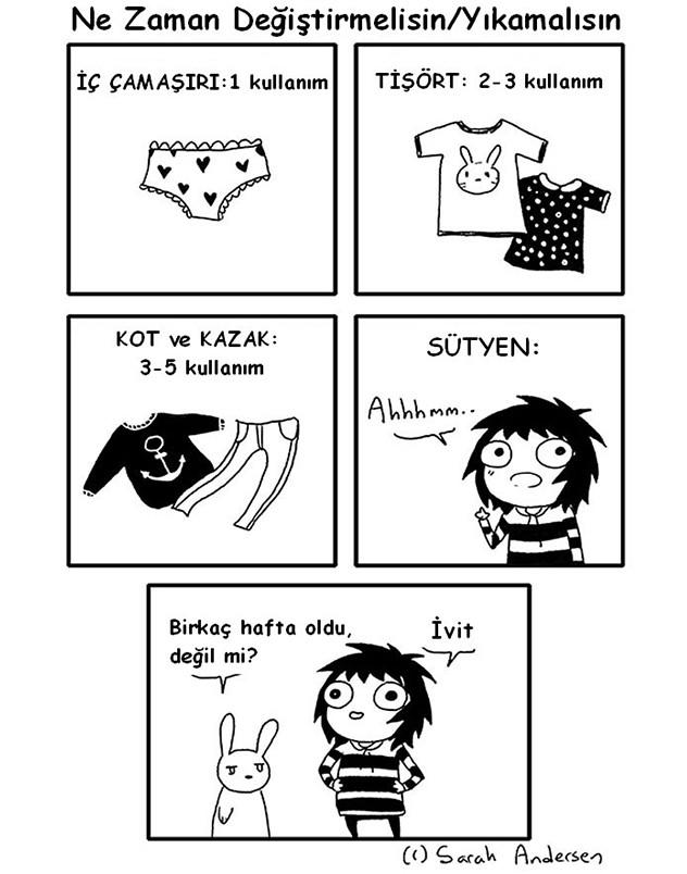 Karikatürlerle Biz Kadınların Gündelik Hayat Problemleri!