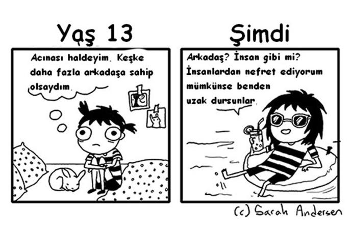 Karikatürlerle Biz Kadınların Gündelik Hayat Problemleri!