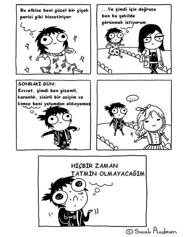 Karikatürlerle Biz Kadınların Gündelik Hayat Problemleri!