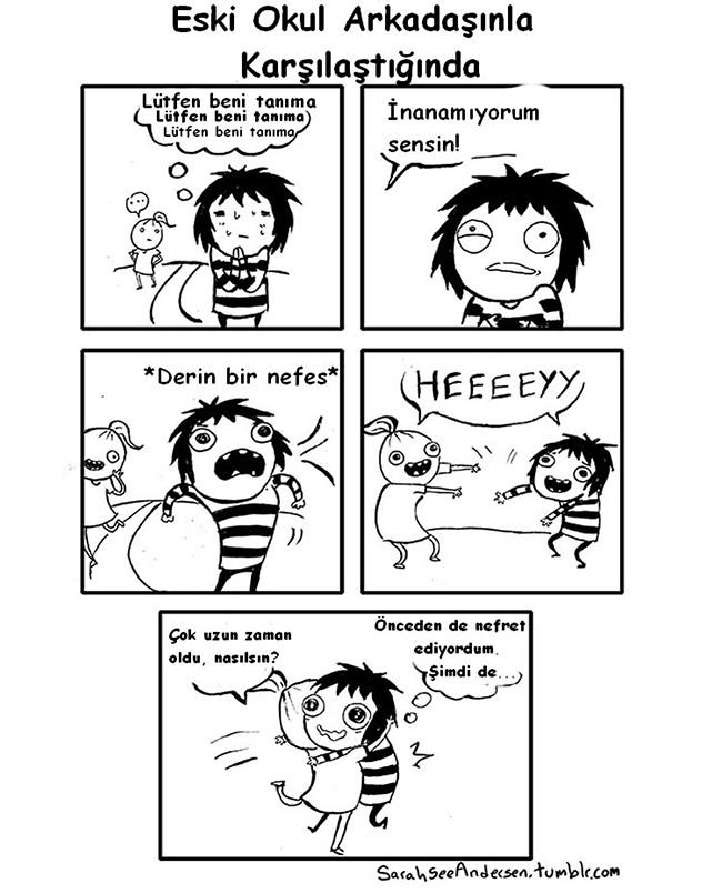 Karikatürlerle Biz Kadınların Gündelik Hayat Problemleri!