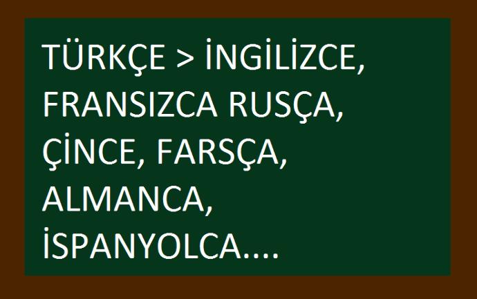 Türkçe Bizim Her Şeyimizdir