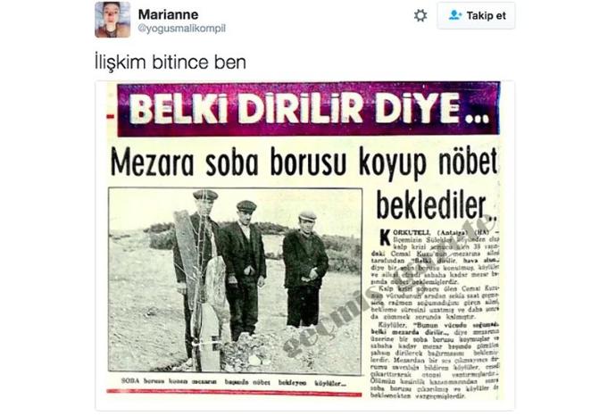 İlişkisi Bitenlerin Trajikomik Halleri