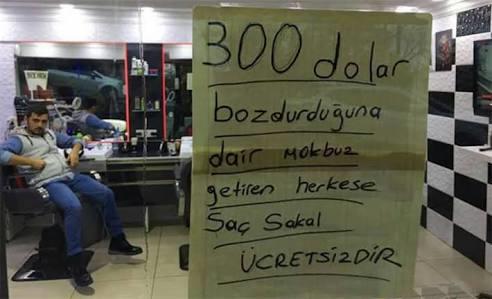 Dolar Bozdurana +1 Bedava! Dolar Bozdurması İçin Halkı Teşvik Eden Esnaflardan Müthiş Teklifler!