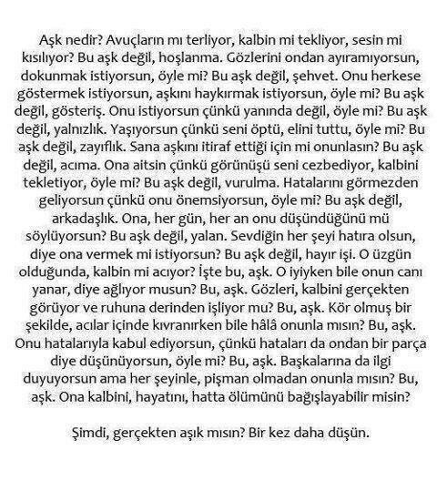 Aşk Onu Düşünmekten Kafayı Yemektir