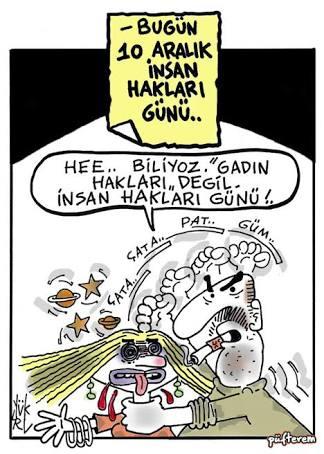 Dünya İnsan Hakları Gününün Sadece Laftan İbaret Olduğunu Biliyoruz