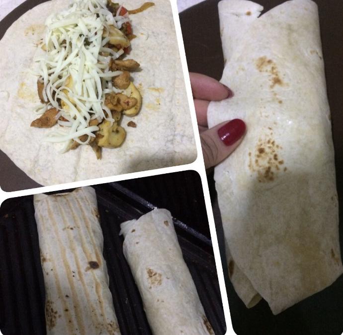 Damla'nın Spesyali; Soya Soslu Tavuk Wrap