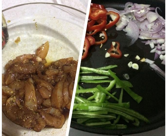 Damla'nın Spesyali; Soya Soslu Tavuk Wrap