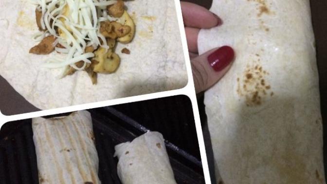 Damla'nın Spesyali; Soya Soslu Tavuk Wrap