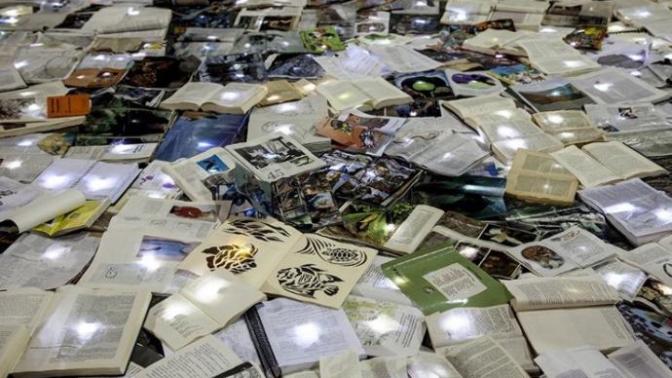 Trafikte Araç Yerine Kitapların Akmasını Sağlayan Nuit Blanche (Beyaz Gece) Sanat Festivali
