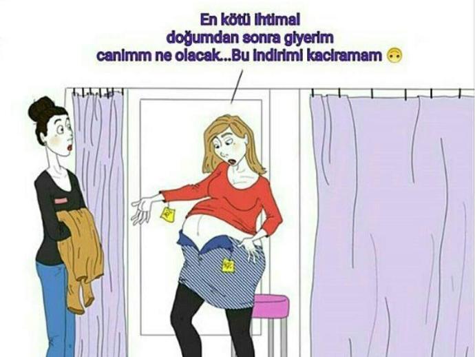 İşte Karşınızda Hamilelik Halleri!