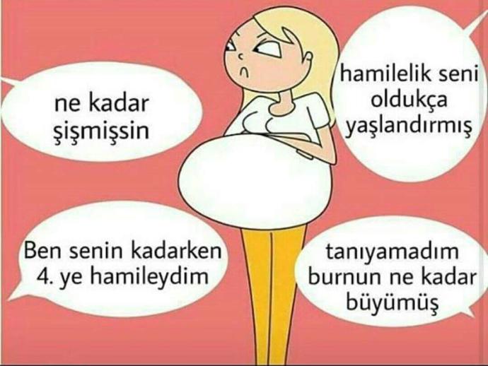 İşte Karşınızda Hamilelik Halleri!
