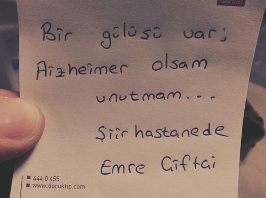 Şiir Hastanede!