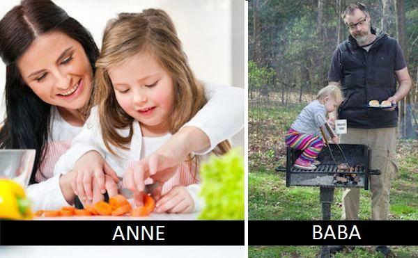 İşte Anne-Baba Arasındaki Farklar!