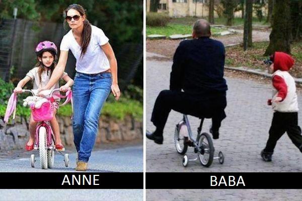 İşte Anne-Baba Arasındaki Farklar!