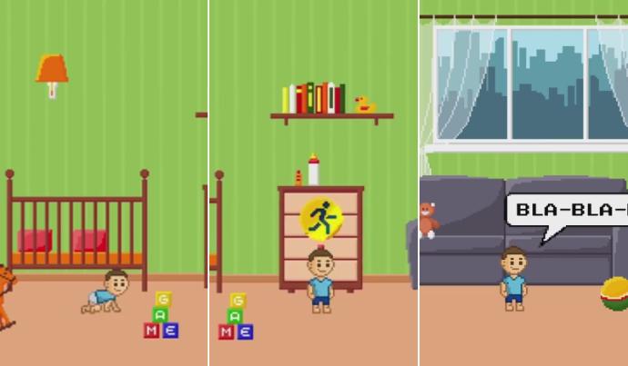 Hayatımızı 8-Bit İle Anlatılırsa Nasıl Olurdu!