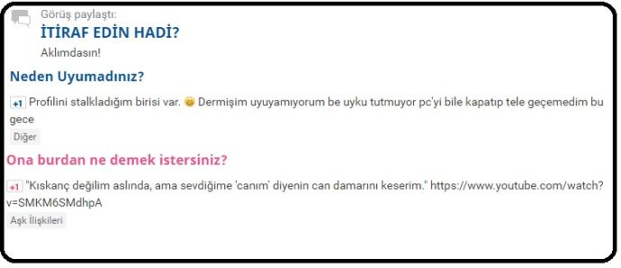 Zaman Stalklama zamanı! Kim, Nerede, Ne Yapıyor?