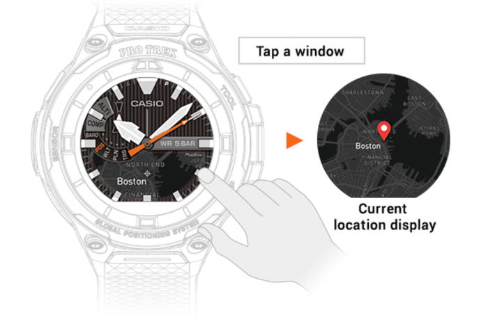 Casio GPS Destekli Yeni Akıllı Saatini Tanıttı