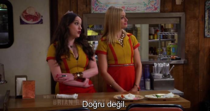 Bazen Gülümseten Bazen Kahkaha Attıran Dizi 2 Broke Girls'den Eğlenceli Kesitler