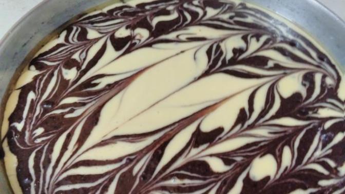 Görselliği de Lezzeti de Şahane Zebra Kek