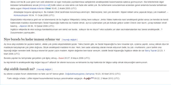Ekşi Sözlük ile Kavgam
