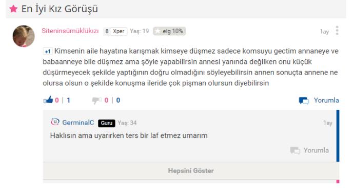 KizlarSoruyor'un Gerçek Hayata Etkileri
