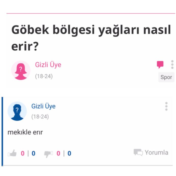 Spor Kategorisinde KizlarSoruyor Halkı