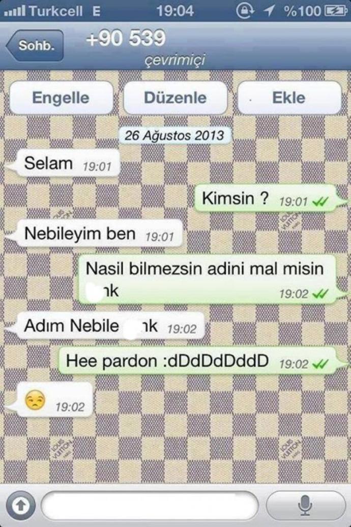 Fırından Yeni Çıkmış Birbirinden Eğlenceli Komik Whatsapp Konuşmaları