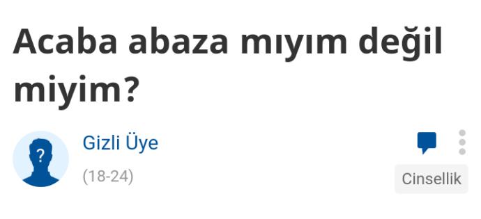 KizlarSoruyor'da Üyelerin En Çok Talep Ettiği İstekler