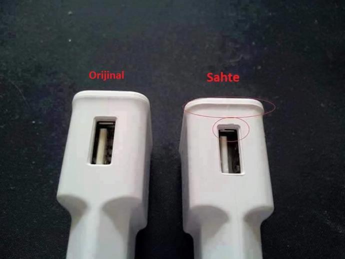 Orijinal Olmayan Şarj Cihazlarına Dikkat!