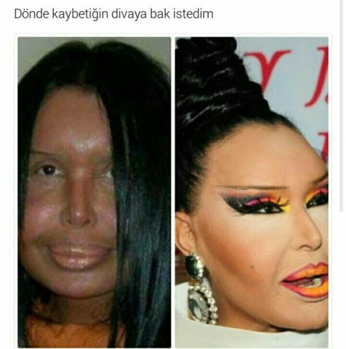 Makyaj Sayesinde Dolar Gibi Değerlenen Ünlüler!