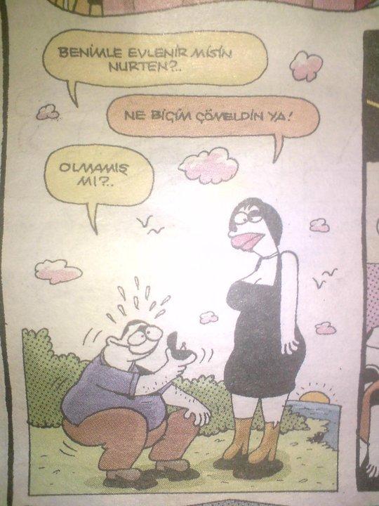 Karikatürler İle En Eğlenceli Evlenme Teklifleri!