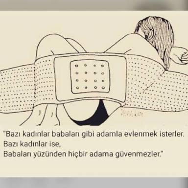 Kimisi Babası Yüzünden Bir Adama Güvenemez!