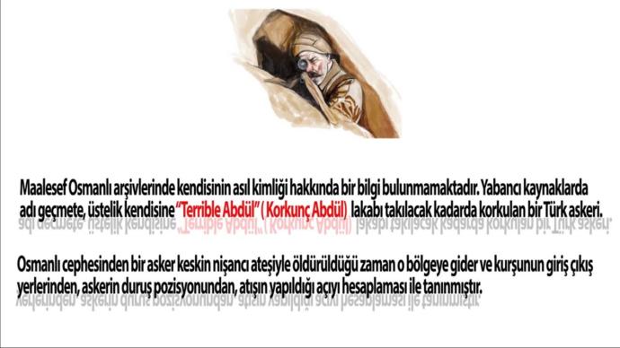 Çanakkale'de Keskin Nişancı Savaşları: Korkunç Abdül ve Gelibolu Katili
