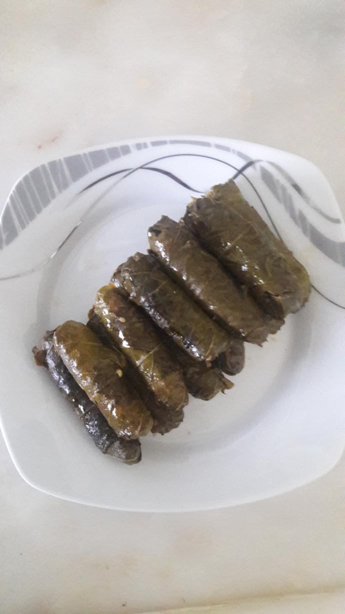 Özel misafirlere özel bir tarif; Etli, Baklalı yaprak sarması