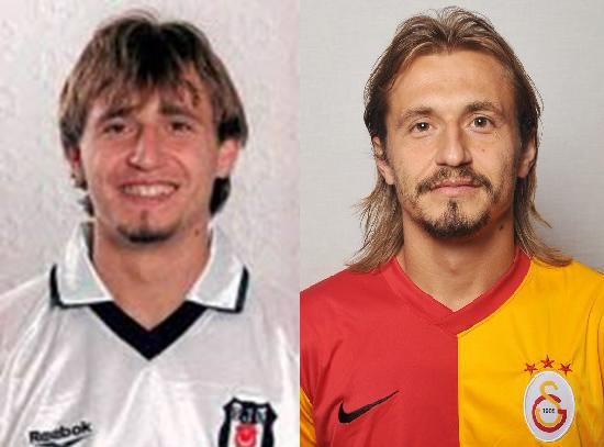 Hem Galatasaray'da Hem Beşiktaş'ta Forma Giymiş Futbolcular